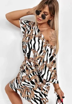 Sukienka Kimono Femina W Zebre