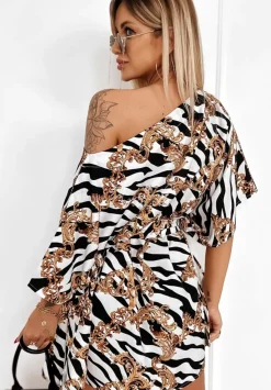 Sukienka Kimono Femina W Zebre