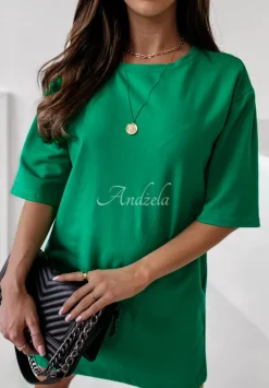 Sukienka Tunika Mini Federica Zielona