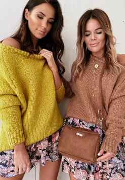 Sweter Cocomore Duero Camelowy