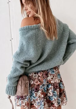 Sweter Cocomore Duero Jasnoniebieski
