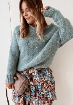 Sweter Cocomore Duero Jasnoniebieski