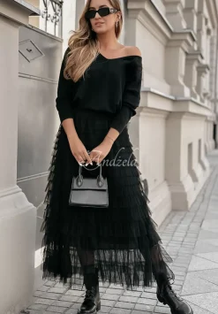 Sweter Oversize Dirty Dancing Czarny